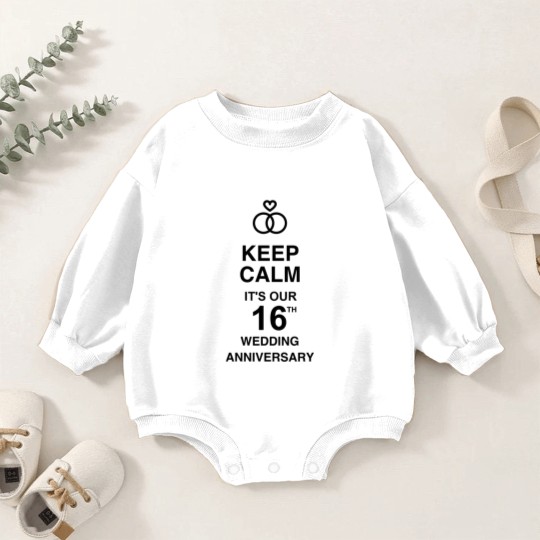 Discover Marriage Mariage Wedding Anniversary 16 Baby Romper Sweatshirts