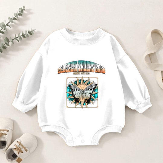 Discover Tedeschi Trucks Band Tour 2 side 2023 Baby Romper Sweatshirts, blues rock music Baby Romper Sweatshirts, Summer Tour 2023 Baby Romper Sweatshirts