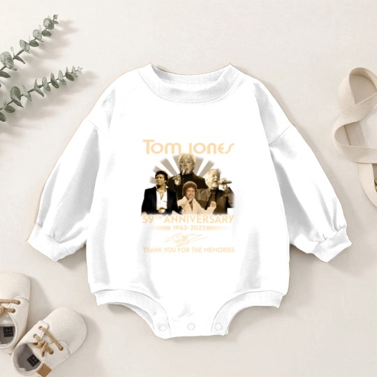 Discover Tom Jones 59th Anniversary Baby Romper Sweatshirts, Tom Jones Baby Romper Sweatshirts