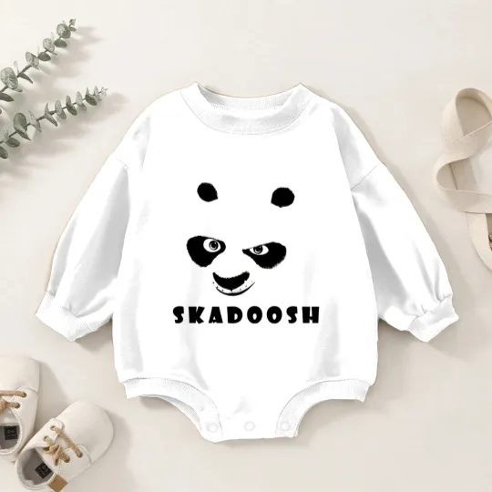 Discover Kung Fu Panda Baby Romper Sweatshirts