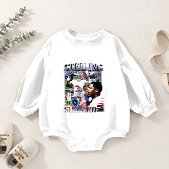 Discover Saquon Barkley Sterling Shepard Baby Romper Sweatshirts