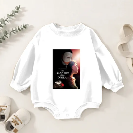 Discover The Phantom of the Opera fictions poster | Active Baby Romper Sweatshirts