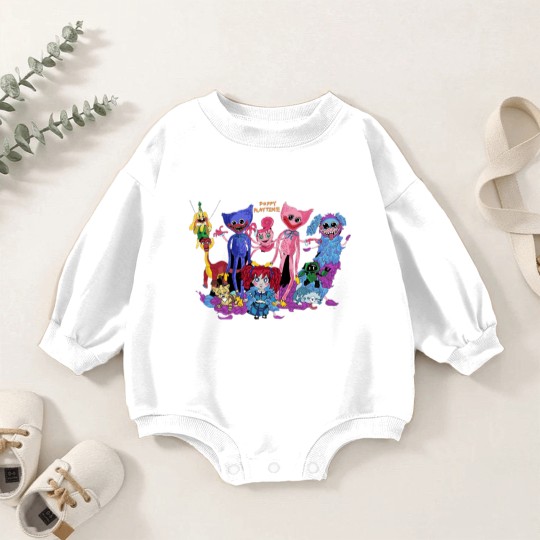 Discover poppy playtime characters chapter 2 Active Baby Romper Sweatshirts