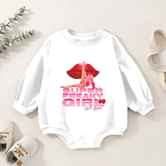 Discover Nicki Minaj Super Freaky Girl Baby Romper Sweatshirts
