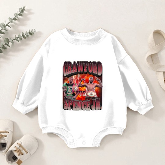 Discover Crawford vs Spence jr Baby Romper Sweatshirts