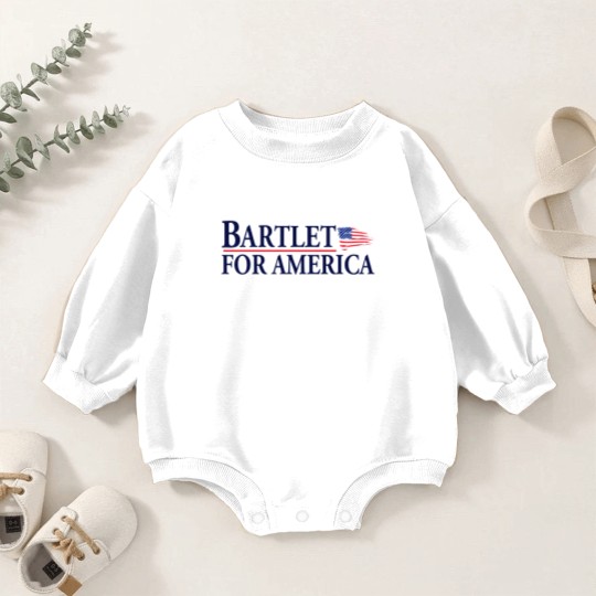 Discover West Wing Bartlet For America Baby Romper Sweatshirts