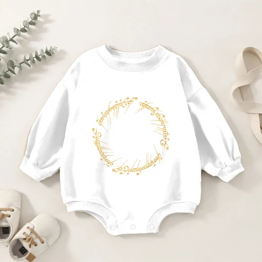 Discover Lord of the Rings the one ring Baby Romper Sweatshirts
