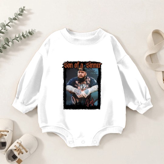 Discover Jelly Roll 2023 Tour Baby Romper Sweatshirts, Jelly Roll Backroad Baptism 2023 Tour Baby Romper Sweatshirts