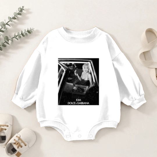 Discover CIAO Kim Pizza Baby Romper Sweatshirts, Kim Kardashian Baby Romper Sweatshirts