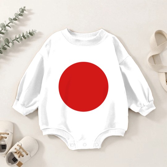Discover Red Dot Baby Romper Sweatshirts
