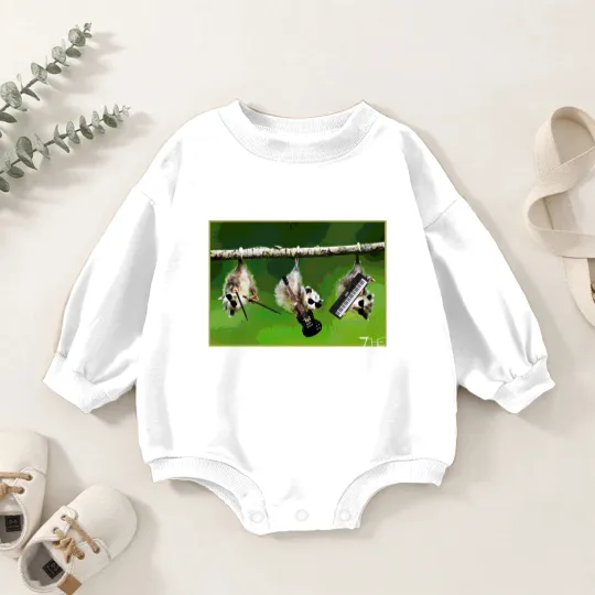 Discover the Awesome Possums t Baby Romper Sweatshirts