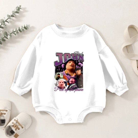 Discover John Pork Baby Romper Sweatshirts, Funny Baby Romper Sweatshirts, Classic 90s Graphic Baby Romper Sweatshirts