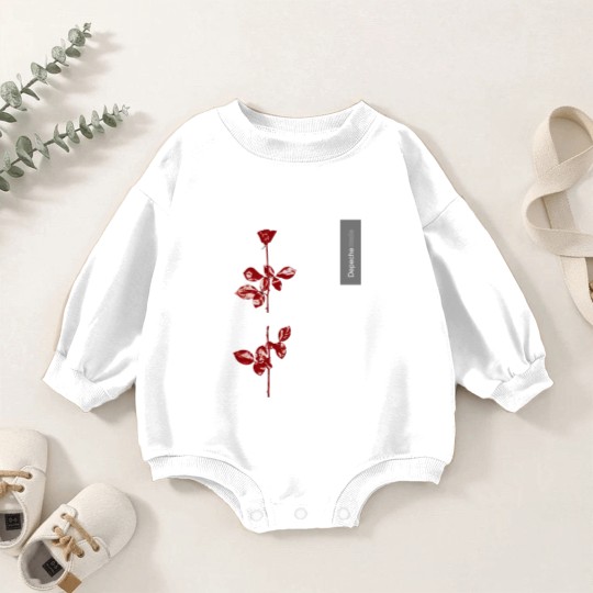 Discover 1990 Depeche Mode World Violator Concert Tour Baby Romper Sweatshirts