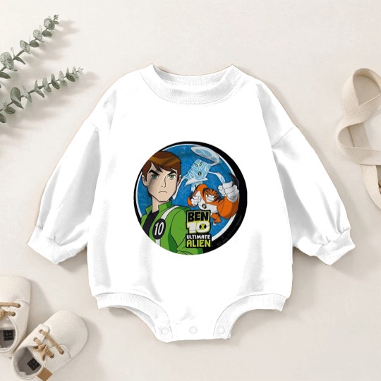 Discover quickly Ben 10 Ultimate Alien trouble Baby Romper Sweatshirts