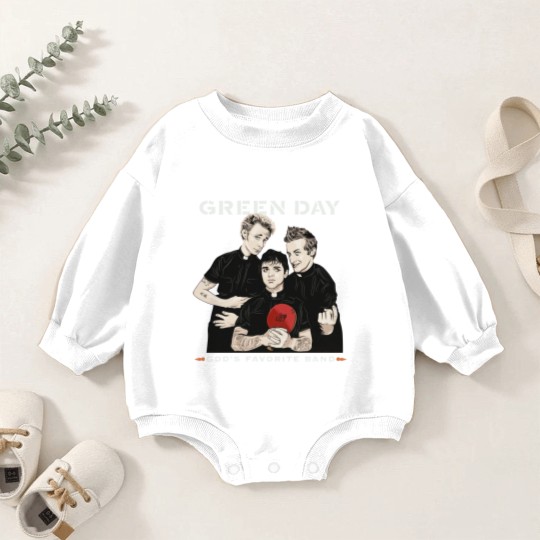 Discover Green Day Baby Romper Sweatshirts Green Day Baby Romper Sweatshirts Green Day God's Favorite Band Baby Romper Sweatshirts Baby Romper Sweatshirts