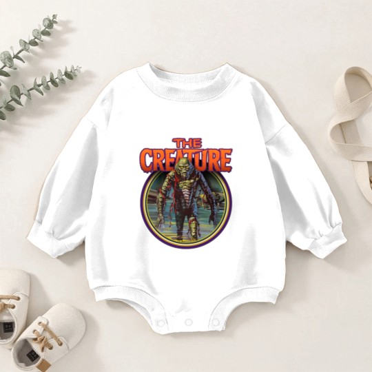 Discover 50s horror v2 - Halloween Gifts - Baby Romper Sweatshirts