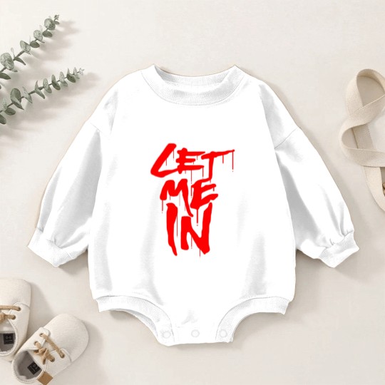 Discover The Fiend - Let Me In Baby Romper Sweatshirts
