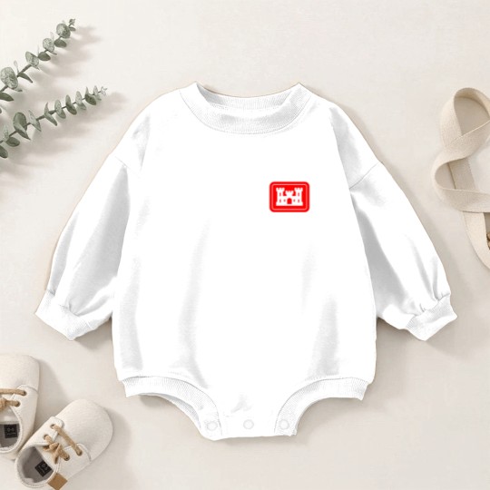 Discover United States Army Corps Of Engineers Dod Patch Baby Romper Sweatshirts