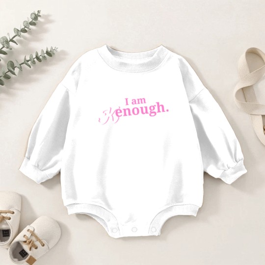 Discover I am enough I am kenough - I Am Kenough - Baby Romper Sweatshirts