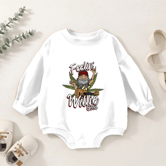 Discover Feelin' Willie Good Baby Romper Sweatshirts Gift For Fans Baby Romper Sweatshirts,