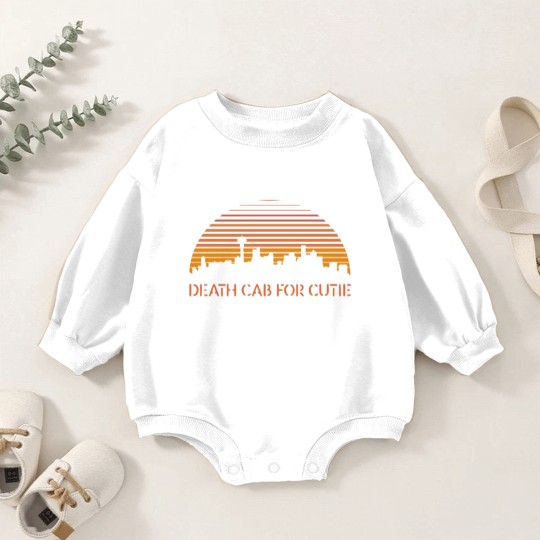 Discover Death Cab for cutie Baby Romper Sweatshirts