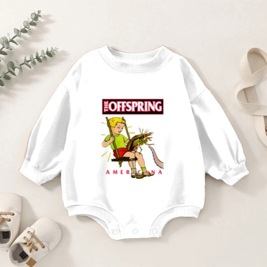 Discover The Offspring - Americana Baby Romper Sweatshirts