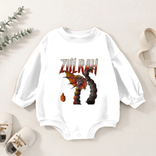 Discover Vintage Zulrah (Magma) Old School RuneScape Baby Romper Sweatshirts
