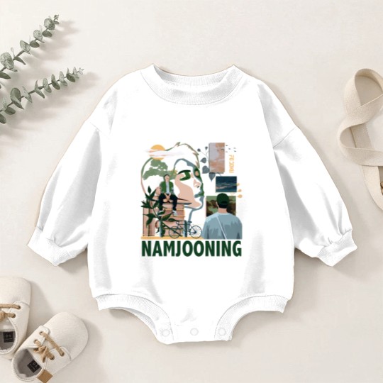 Discover Vintage J-Hope Baby Romper Sweatshirts, J-Hope Unisex Kpop Baby Romper Sweatshirts, BTS Baby Romper Sweatshirts, Vintage Style Korean Pop  Baby Romper Sweatshirts