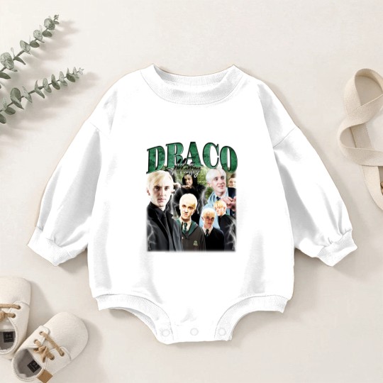 Discover Tom Felton 90s Vintage Baby Romper Sweatshirts, Draco Malfoy Baby Romper Sweatshirts, Draco Malfoy Merch, Harry Potter