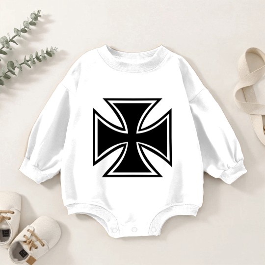 Discover Iron cross Baby Romper Sweatshirts