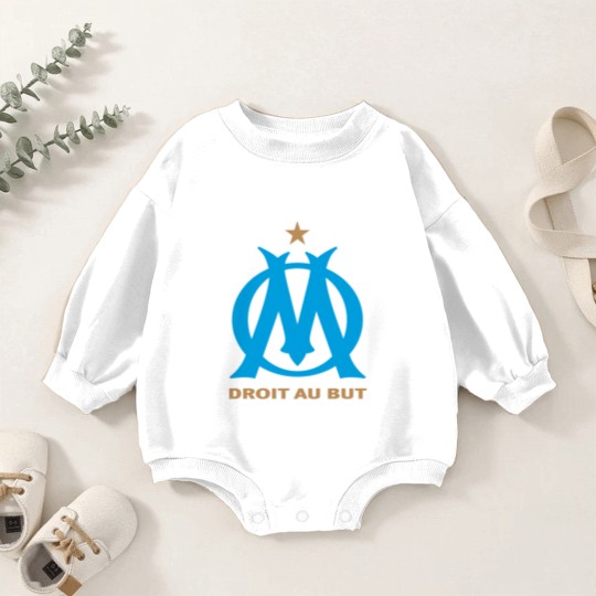 Discover Baby Romper Sweatshirts Olympique Marseille Baby Romper Sweatshirts