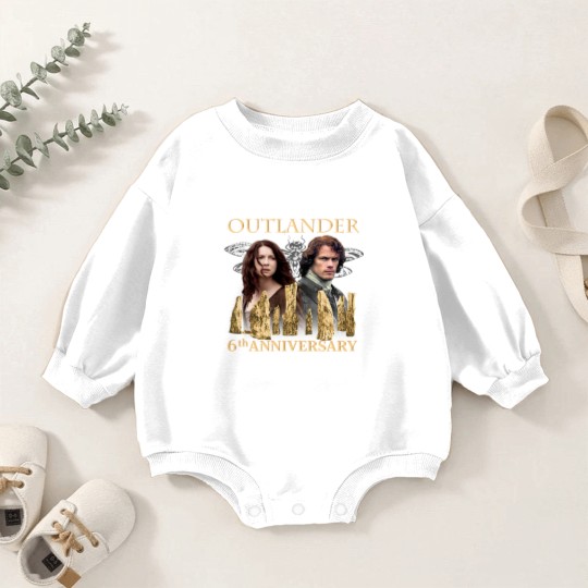 Discover Outlander 6th anniversary 2014-2022 Baby Romper Sweatshirts