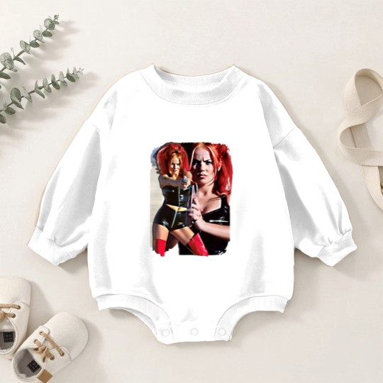Discover Spice Girls - Geri Halliwell White Baby Romper Sweatshirts! 90's