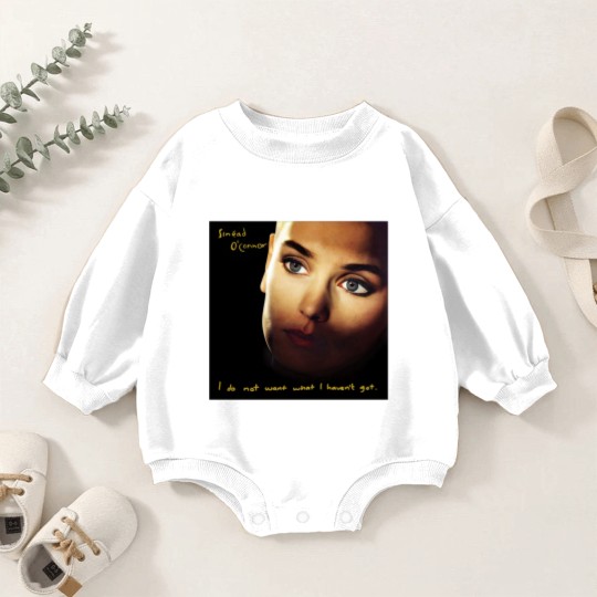 Discover RIP Sinead O'Connor Baby Romper Sweatshirts, Sinead O'Connor I Do No Want What I Haven't Got Baby Romper Sweatshirts