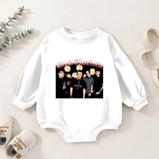 Discover Vintage Good Charlotte Rock Band Baby Romper Sweatshirts