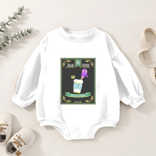 Discover Galarian Polteageist - Coffee Baby Romper Sweatshirts