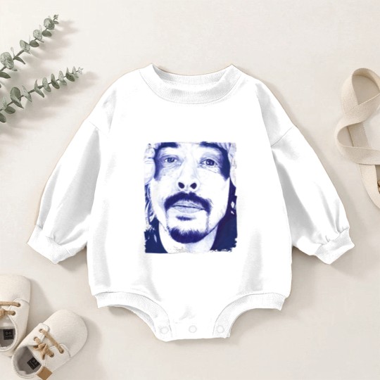 Discover My Hero - D Grohl - Baby Romper Sweatshirts