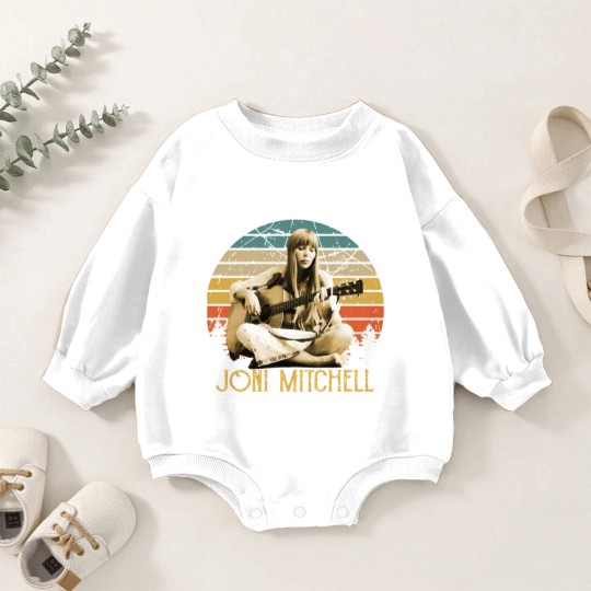 Discover Joni Mitchell  Classic Baby Romper Sweatshirts