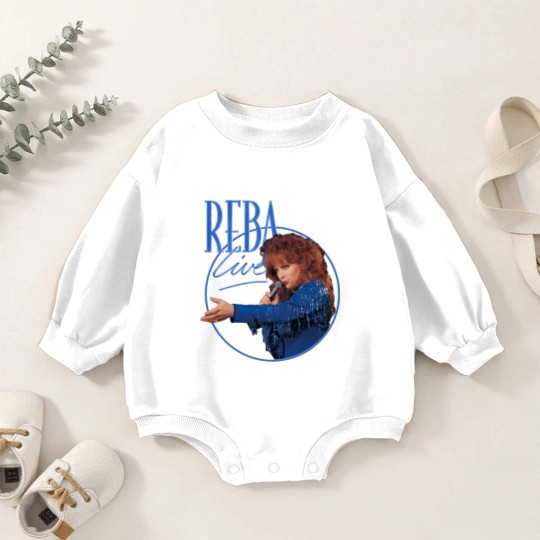 Discover Reba Vintage Live Classic Baby Romper Sweatshirts