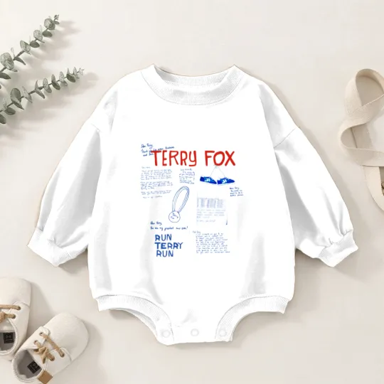 Discover Ryan Reynolds Terry Fox Baby Romper Sweatshirts for men women, Terry Fox Run Baby Romper Sweatshirts