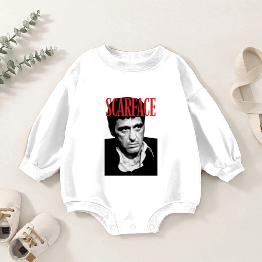 Discover Scarface Tony Montana Movie Baby Romper Sweatshirts
