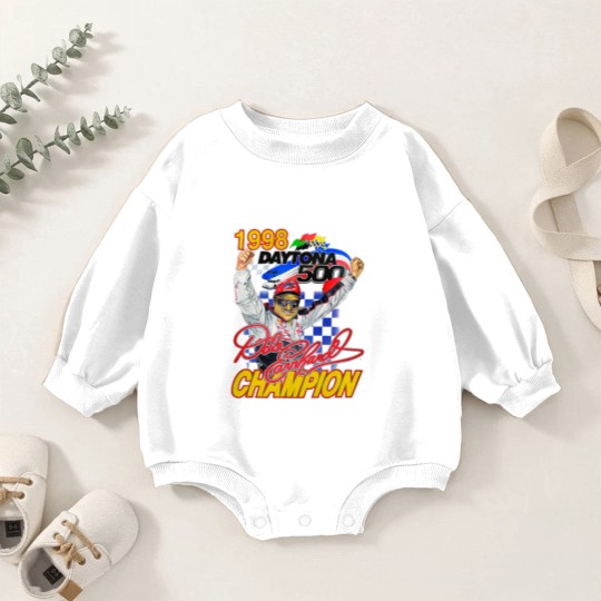 Discover Vintage Dale Earnhardt 1998 Daytona 500 Baby Romper Sweatshirts, Racing Baby Romper Sweatshirts, Goodwin Champions Baby Romper Sweatshirts