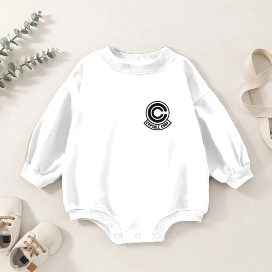 Discover Capsule corp original logo Baby Romper Sweatshirts