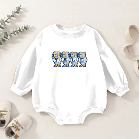Discover Restored Yale Design 2 - Yale University - Baby Romper Sweatshirts