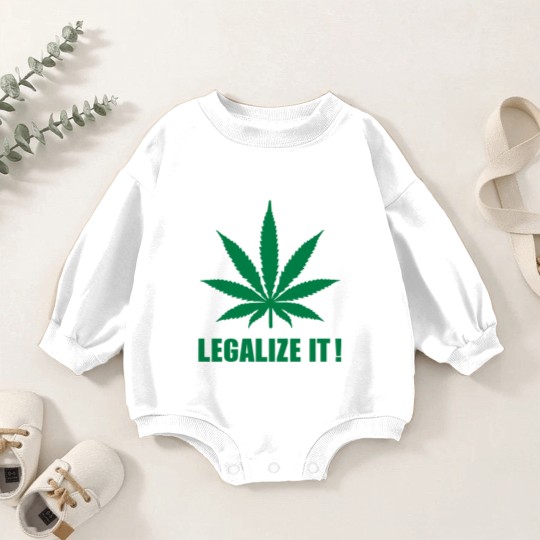 Discover Marijuana Legalize it Baby Romper Sweatshirts