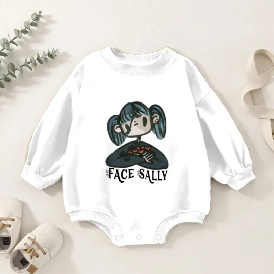 Discover Sally Face Sanity's Fall Larry Gift Baby Romper Sweatshirts Baby Romper Sweatshirts