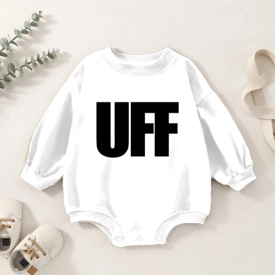 Discover UFF Schwarz Baby Romper Sweatshirts