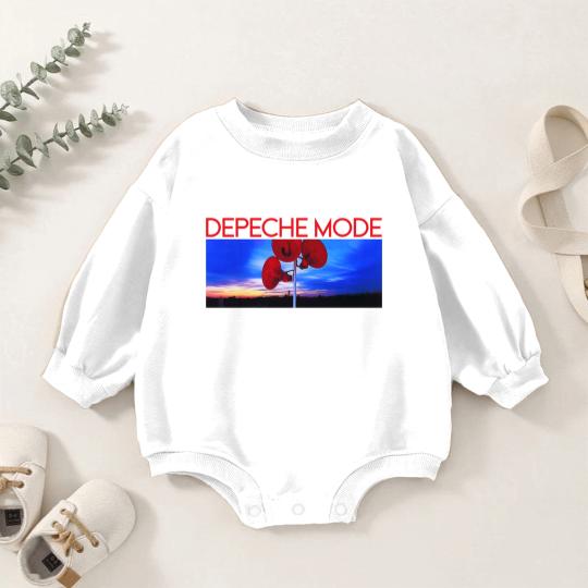 Discover Depeche Mode "Music for the Masses" Baby Romper Sweatshirts
