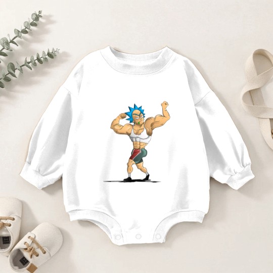 Discover Rick and Rickandmorty Baby Romper Sweatshirts Rick's Gym Baby Romper Sweatshirts Baby Romper Sweatshirts