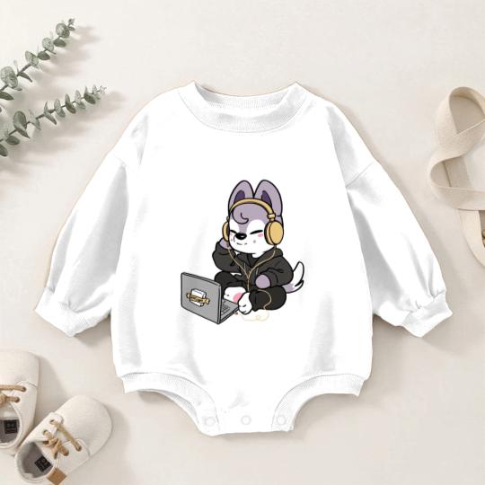 Discover Stray Kids - Wolf Chan | Essential Baby Romper Sweatshirts